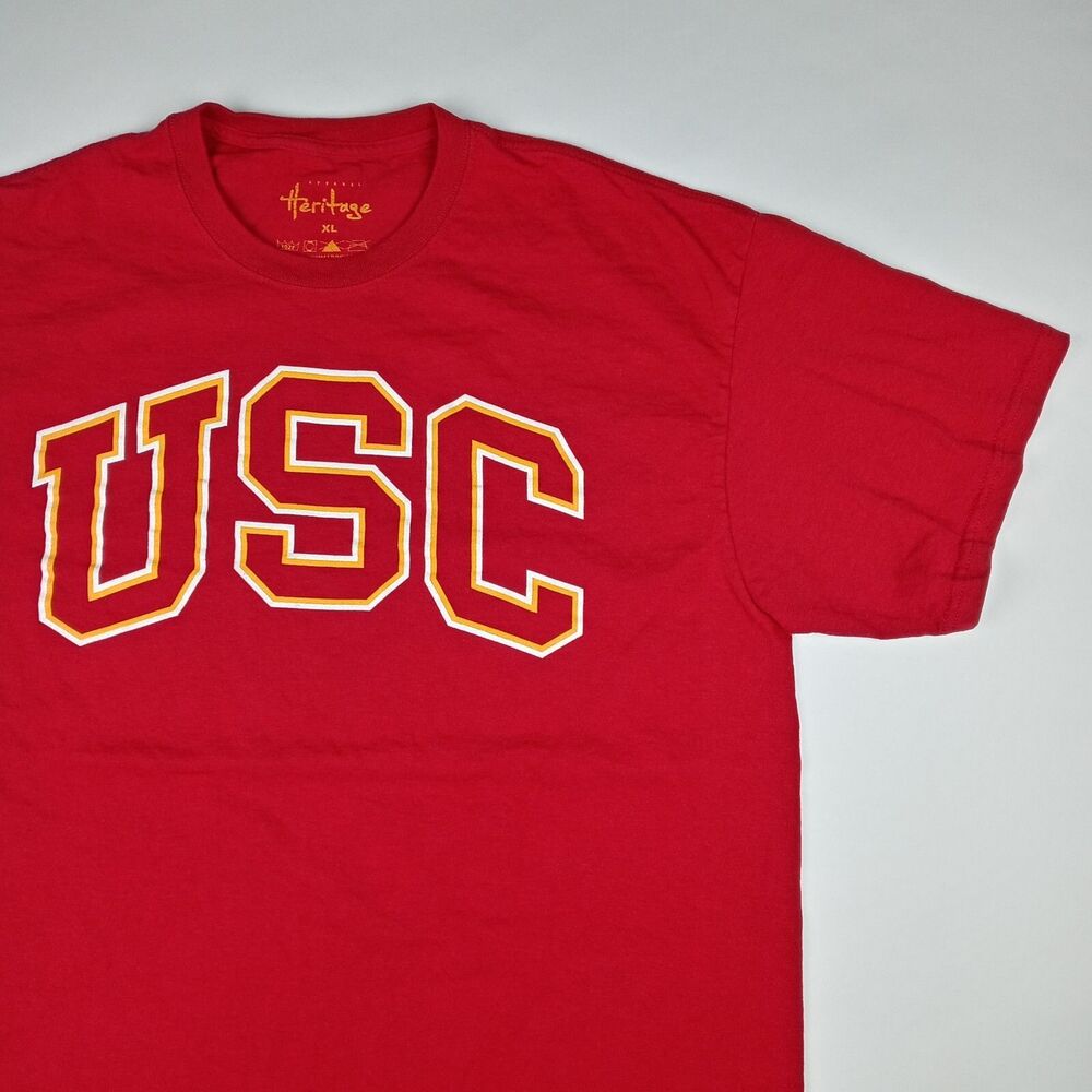 USC Trojans T-Shirt NCAA Men's Size XL Short Sleeve - Picture 2 of 8